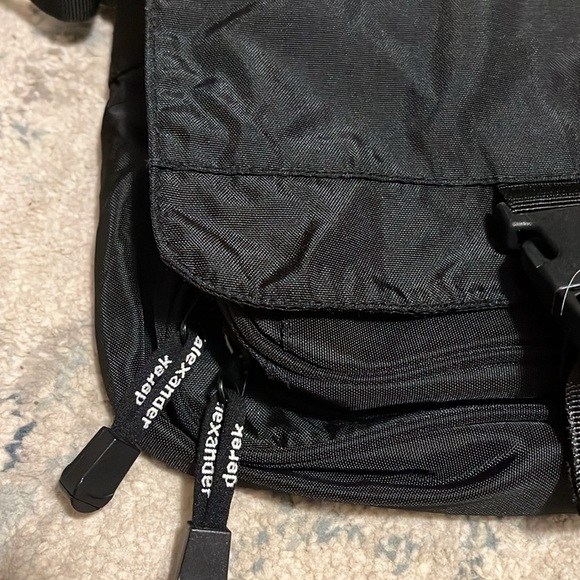 Derek Alexander Black Crossbody Bag with Versatile Design and Durable Material - Picture 3 of 12